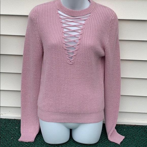 Poof! Tops - Lavender Sweater